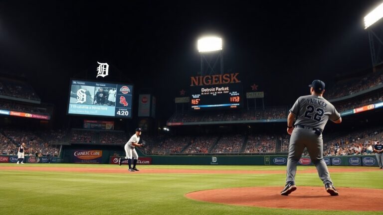 Tigers Defeat Yankees as Red Sox Win Walk-Off in 10th, Shaping MLB Results Detroit Focus