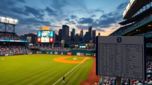 Detroit Tigers lineup set for a homestand win at Comerica Park