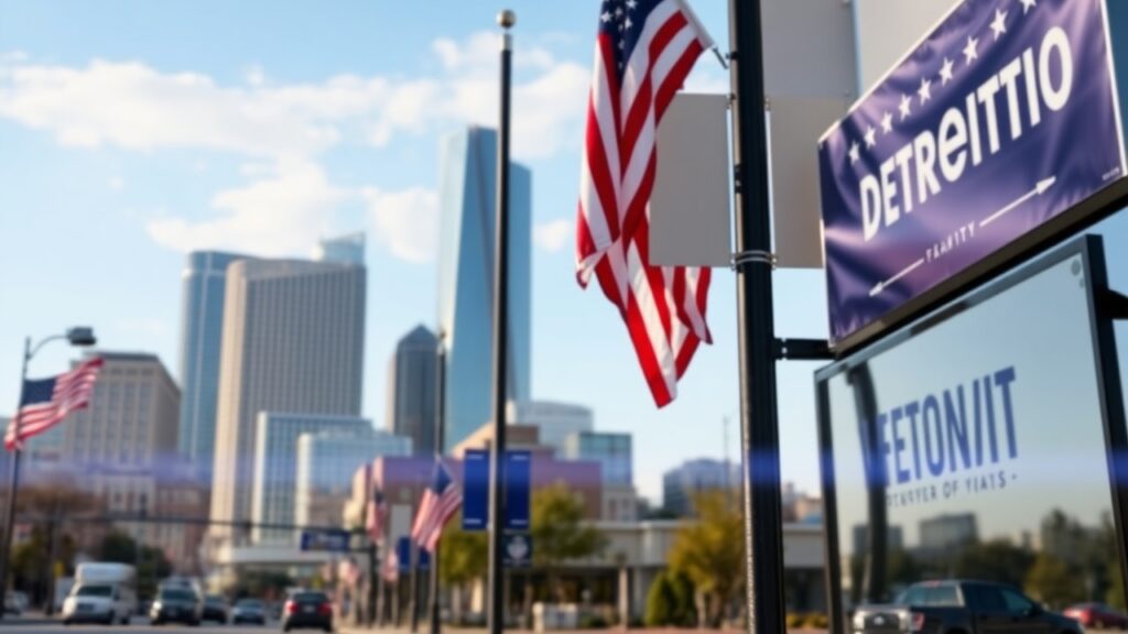 Trump Ends GOP Sweepstakes, Endorses John James in Michigan Governor Race as Detroit Watches
