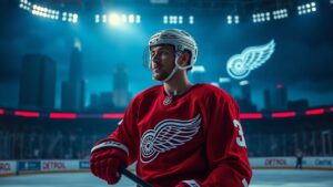 Detroit Red Wings star Alex DeBrincat amid NHL trade rumors and two teams scouting update