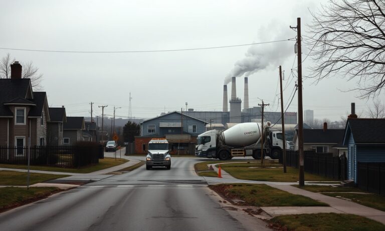 Detroit: Billionaire-Owned Concrete Plant Takes Over Community