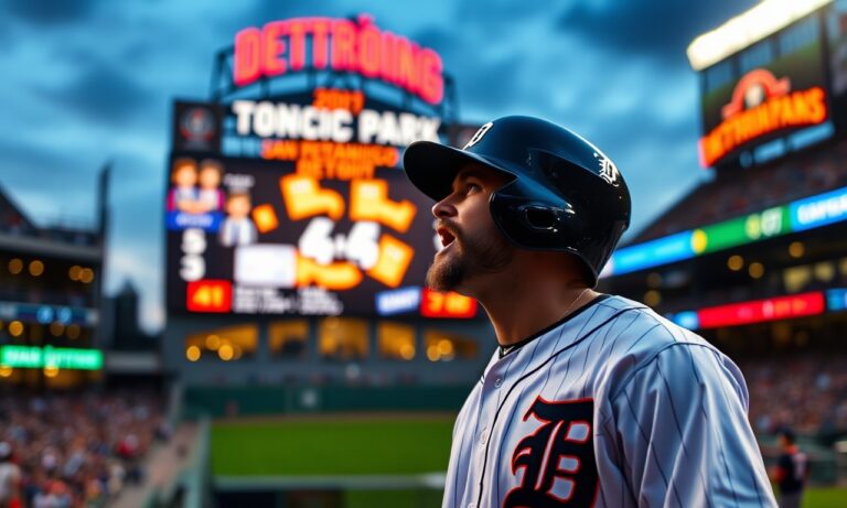 Detroit cools off after hot start in 6-4 loss vs San Francisco Giants