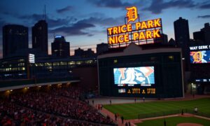 Detroit Tigers playoff chase in the AL playoff race during MLB 2025 in Detroit