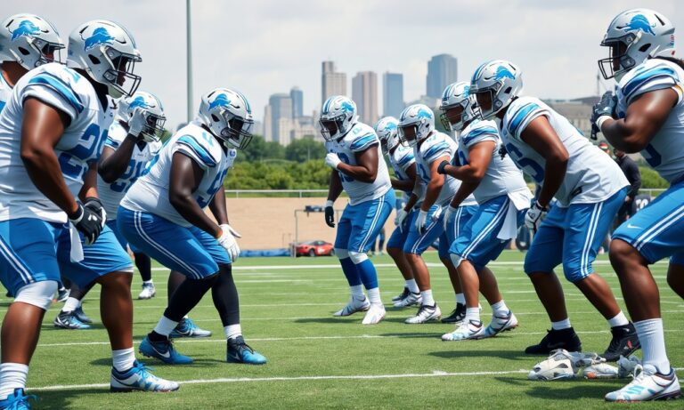 Detroit Lions 2026 Roster Bubble: Offensive Linemen Watch as Training Camp Nears