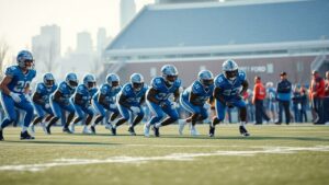 Detroit Lions 2026 roster bubble running backs competing for roles on the Lions depth chart