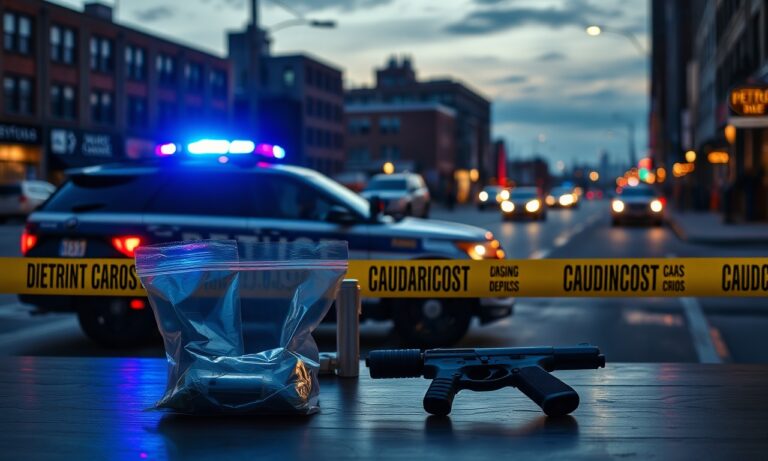 Detroit Major Drug Bust: Fentanyl, Meth, Guns Seized in Wayne County Operation