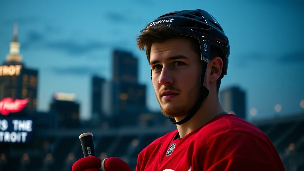 Detroit Red Wings sign Carter Mazur to a 2-year deal at Little Caesars Arena