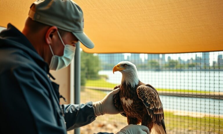 Detroit River Rescue: Bald Eagle Recovers After Heat-Driven Call