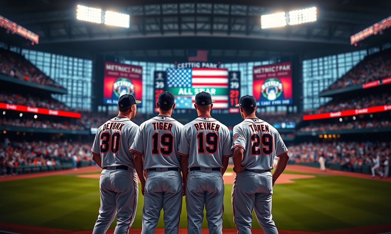 Detroit Tigers Add 3 American League All-Stars with three Tigers players recognized as American League stars