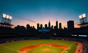 Detroit Tigers baseball action spotlight as the Yankees snap skid over the Minnesota Twins