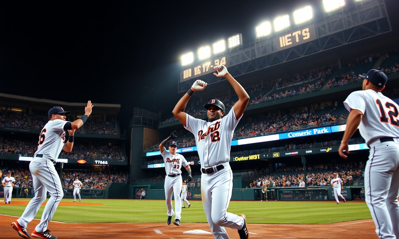 Detroit Tigers roundup featuring Jake McCarthy leadoff home run and grand slam vs. Rockies