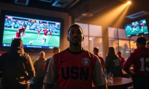 Detroit USMNT fans watch USMNT vs Belgium as Folarin Balogun status rumors circulate before kickoff
