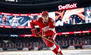 Dylan Larkin expected to stay with Detroit Red Wings next season, contract update background at Little Caesars Arena