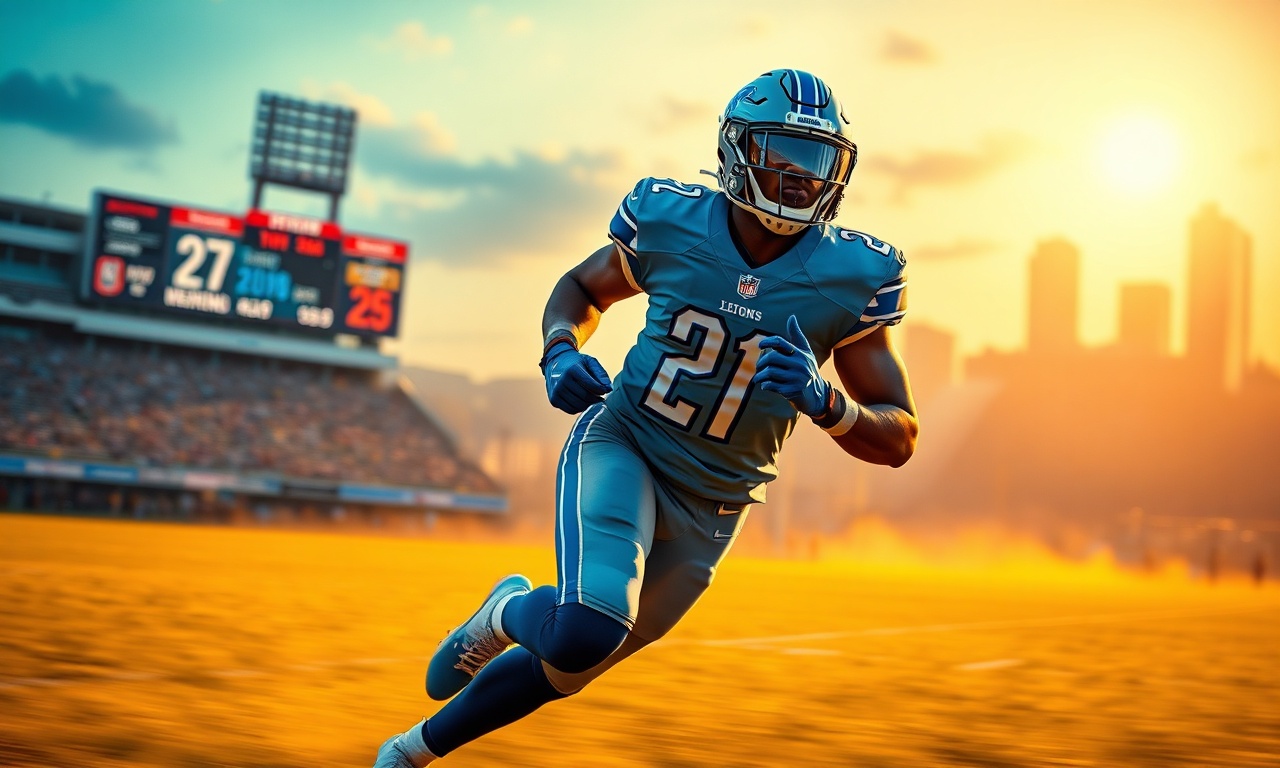 Jahmyr Gibbs prediction highlights Detroit Lions rookie impact as Gibbs makes a break for open field