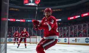 Keegan Kolesar interview insights on the Detroit Red Wings NHL bruiser role and latest roster identity