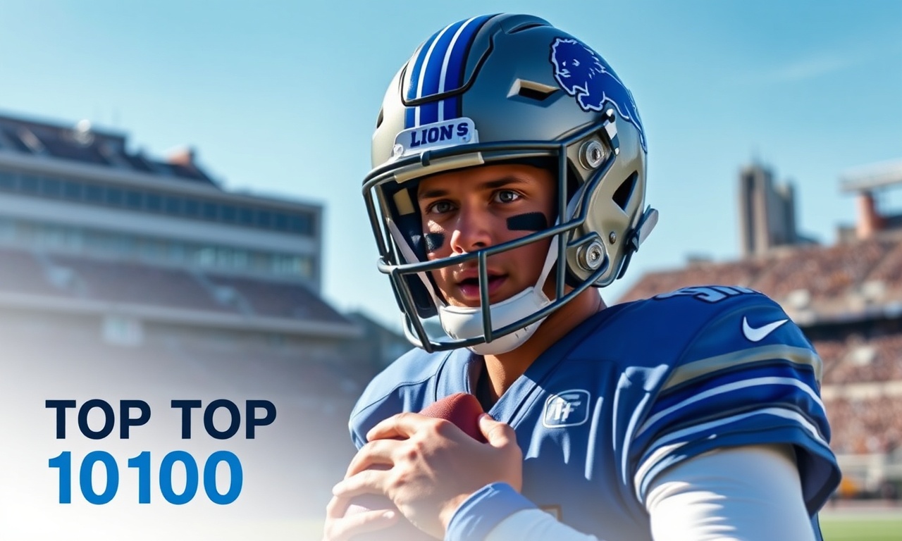 NFL expert ranking spotlight on Detroit Lions quarterback Jared Goff among Top 100 players