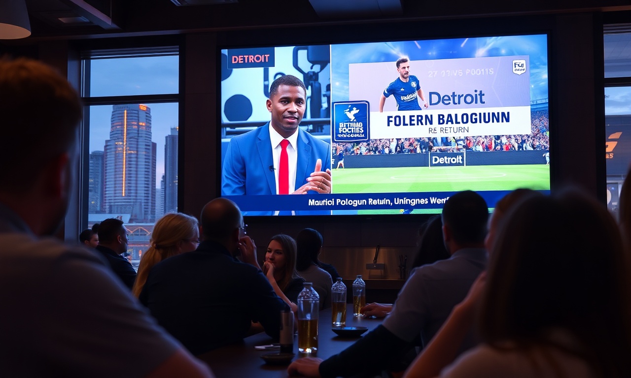 Mauricio Pochettino discusses the Folarin Balogun return in a Detroit soccer news watch setting