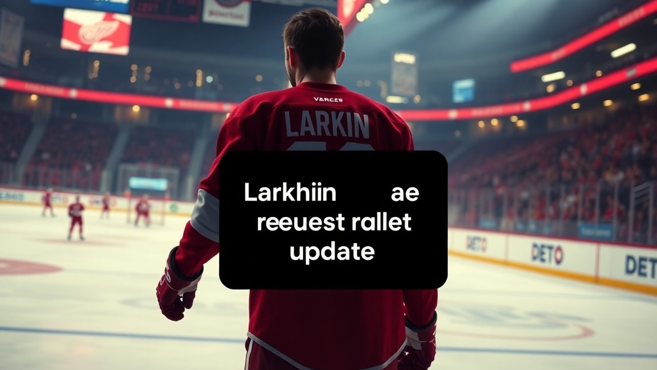 Larkin trade request update: Detroit Red Wings coverage featuring Dylan Larkin