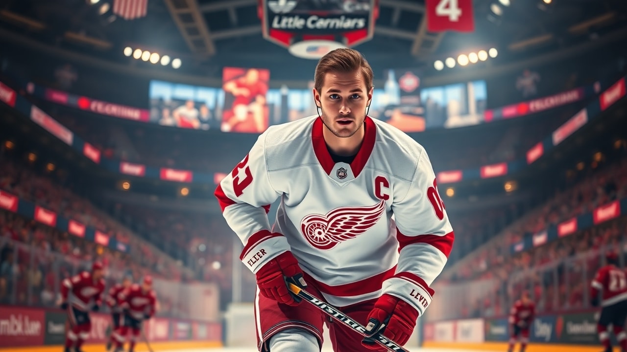Detroit Red Wings signing a resurging veteran forward for a Detroit roster update