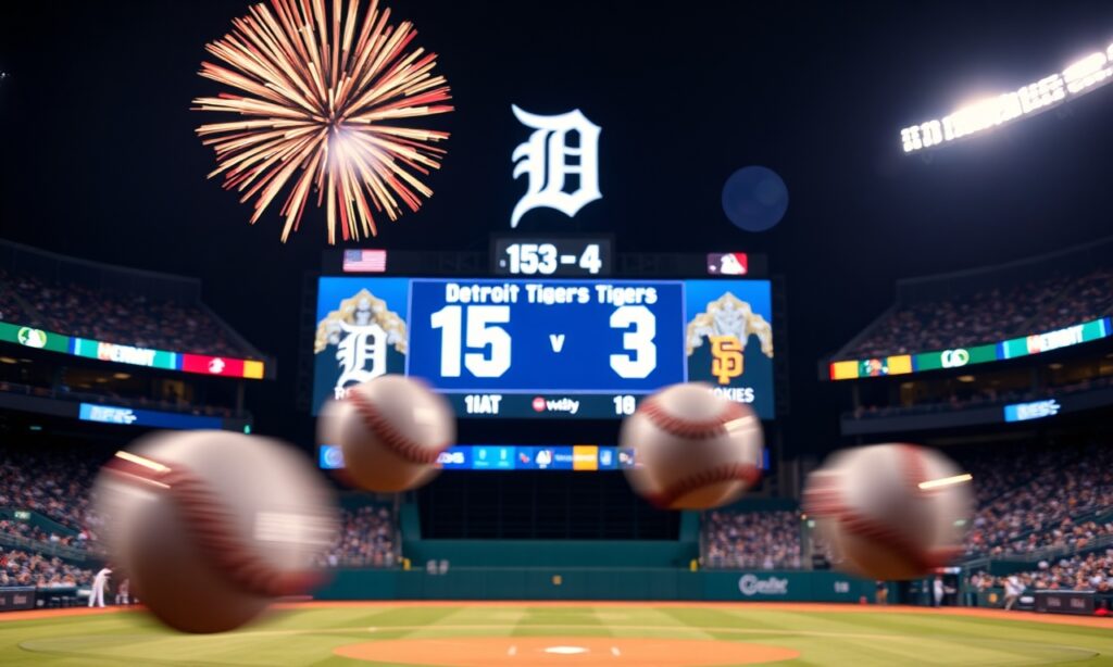 Tigers Fire Up After Rockies’ 15-3 Win Over Giants as Detroit Follows MLB Outcomes