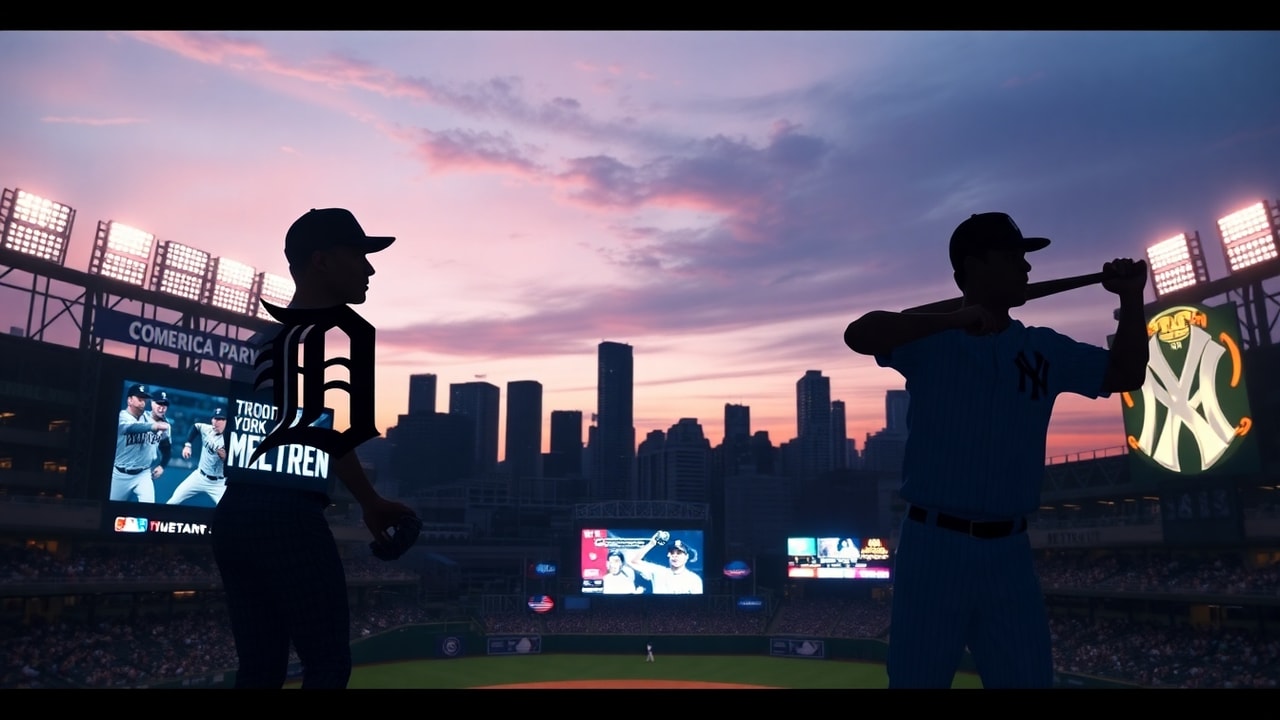 Detroit Tigers vs New York Yankees game preview featuring a Warren vs Melton pitching duel at Comerica Park