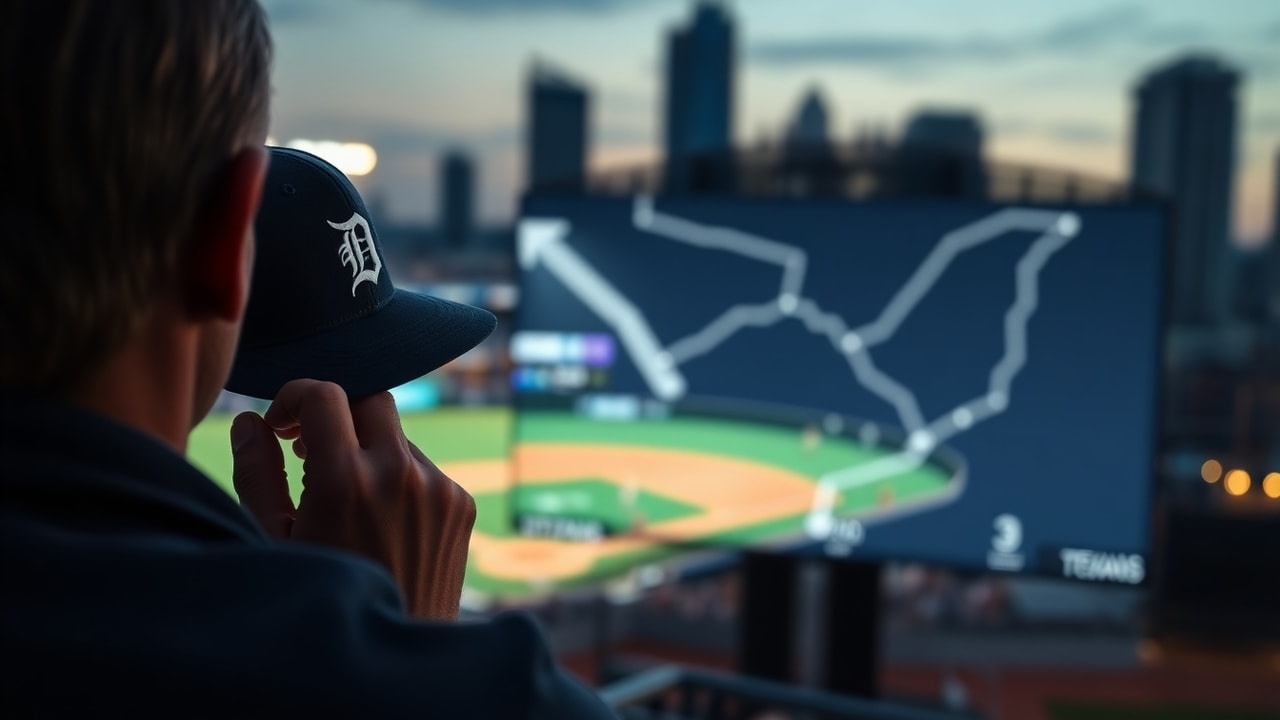 Detroit Tigers fans watching the Tigers road trip during the 3-game series vs. the Texas Rangers